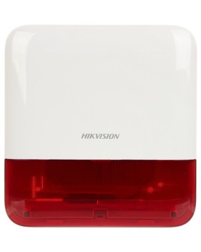 DS-PS1-E-WE Red Indicator. Оповещатель свето-звуковой радиоканальный уличный. AX PRO Hikvision в Бийске