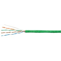 UTP-4P-Cat.5e-SOLID-GN-100 (7250c-5). Кабель «витая пара» (LAN) для структурированных систем связи. CABEUS