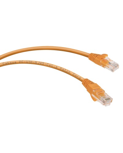 PC-UTP-RJ45-Cat.6-1.5m-OR (8699c), оранжевый. Патч-корд медный. CABEUS в Бийске
