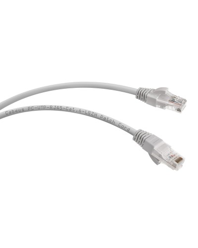 PC-UTP-RJ45-Cat.6-2m-LSZH (8879c), серый. Патч-корд медный. CABEUS в Бийске
