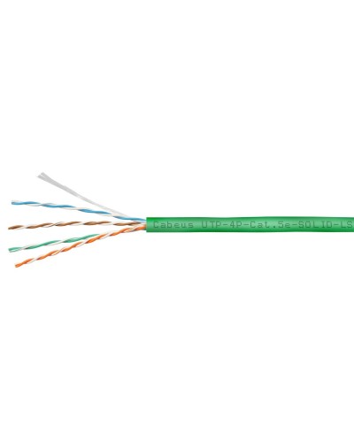 UTP-4P-Cat.5e-SOLID-LSZH-GN (9779c). Кабель «витая пара» (LAN) для структурированных систем связи. CABEUS в Бийске
