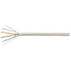 UTP-4P-Cat.5e-SOLID-GY-LIGHT-100 (9995c-5). Кабель «витая пара» (LAN) для структурированных систем связи. CABEUS