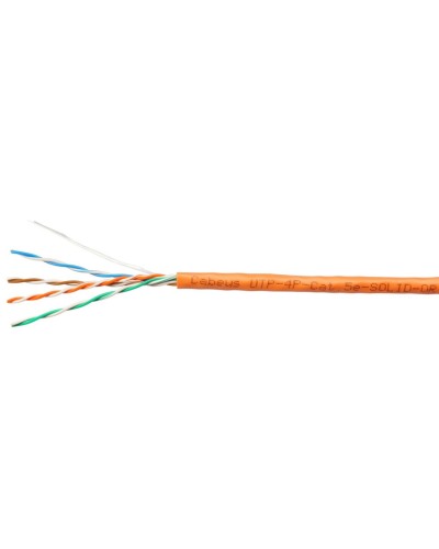 UTP-4P-Cat.5e-SOLID-OR-100 (7253c-5). Кабель «витая пара» (LAN) для структурированных систем связи. CABEUS в Бийске