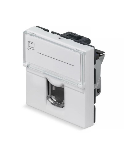 KJ-RJ45-Cat.6-SH-180T-FP-L-45 (11843c): Вставка Keystone Jack RJ-45 в Бийске