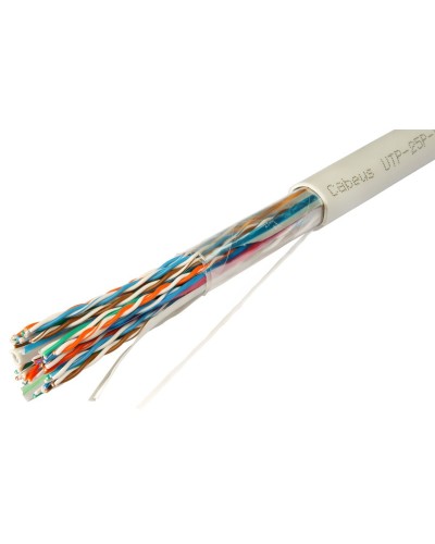 UTP-25P-Cat.5-IN-LSZH (10167c). Кабель «витая пара» (LAN) для структурированных систем связи. CABEUS в Бийске