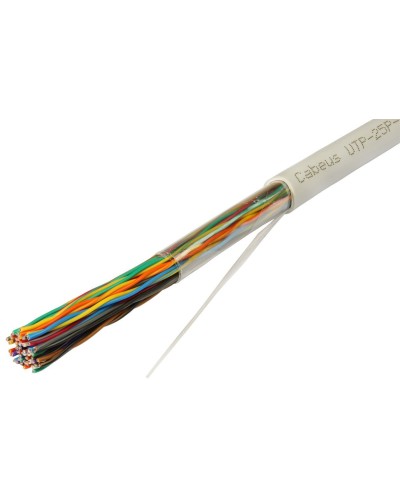 UTP-25P-Cat.5-IN (7281c). Кабель «витая пара» (LAN) для структурированных систем связи. CABEUS в Бийске