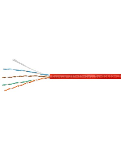 UTP-4P-Cat.5e-SOLID-LSZH-RD (9778c). Кабель «витая пара» (LAN) для структурированных систем связи. CABEUS в Бийске