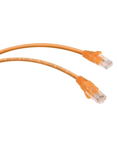 PC-UTP-RJ45-Cat.5e-0.15m-OR-LSZH (9518c), оранжевый. Патч-корд медный. CABEUS в Бийске