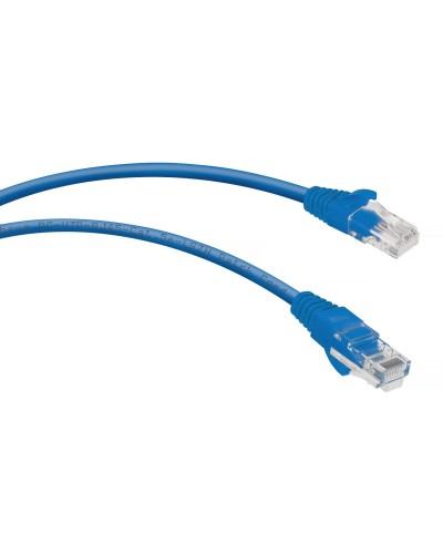 PC-UTP-RJ45-Cat.5e-0.3m-BL-LSZH (9527c), синий. Патч-корд медный. CABEUS в Бийске