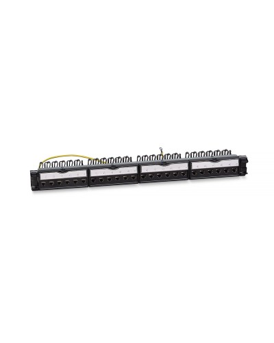 PL-24-KJ-RJ45-Cat.6-SH-180T (11833c): Патч-панель 19" (1U), 24 порта RJ-45, категория 6, полностью экранированная в Бийске