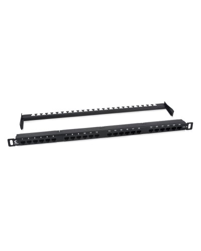PLHD-24-Cat.5e-Dual-180-0,5U (9663c): Патч-панель 19" в Бийске