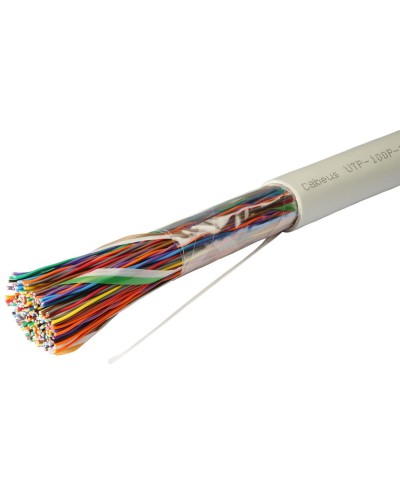 UTP-100P-Cat.3-IN (7284c). Кабель «витая пара» (LAN) для структурированных систем связи. CABEUS в Бийске