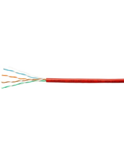 UTP-4P-Cat.5e-SOLID-RD (7249c). Кабель «витая пара» (LAN) для структурированных систем связи. CABEUS в Бийске