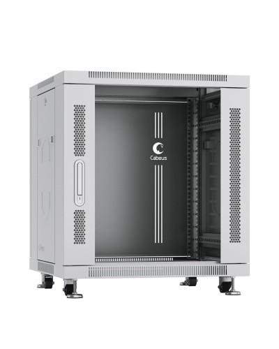 SH-05C-12U60/60 (7645c). Шкаф телекоммуникационный 19 напольный 12U. CABEUS в Бийске