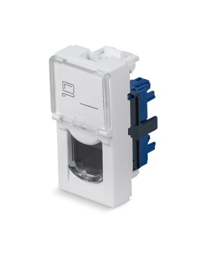 KJ-RJ45-Cat.6-180T-FP-L-22,5 (11840c): Вставка Keystone Jack RJ-45 в Бийске