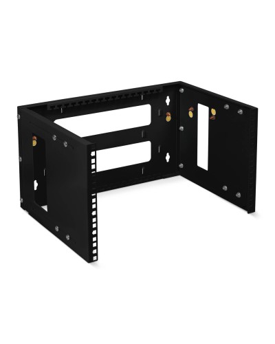 NC-6U-BK (11380c). Кронштейн настенный 19 6U, цвет черный. CABEUS в Бийске