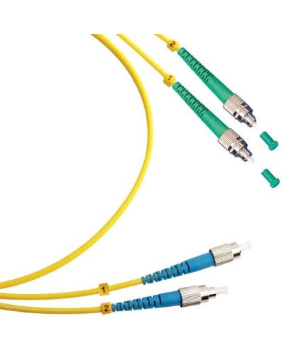 FOP(d)-9-FC/APC-FC/UPC-25m (8110c). Патч-корд оптический. CABEUS в Бийске