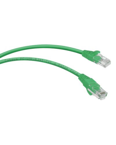PC-UTP-RJ45-Cat.6-2m-GN (8686c), зелёный. Патч-корд медный. CABEUS в Бийске