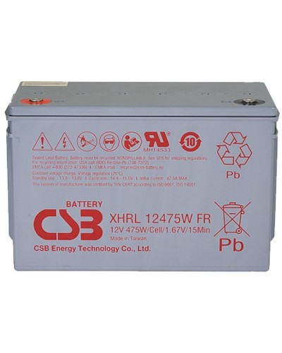 CSB XHRL 12475W FR. Аккумулятор герметичный свинцово-кислотный. CSB в Бийске