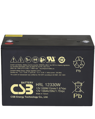 CSB HRL 12330W FR. Аккумулятор герметичный свинцово-кислотный. CSB в Бийске