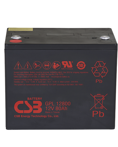 CSB GPL 12800. Аккумулятор герметичный свинцово-кислотный. CSB в Бийске