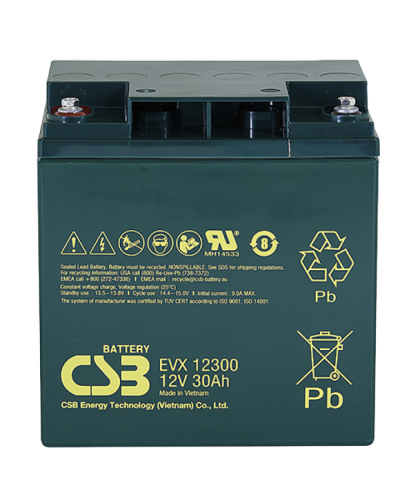 CSB EVX 12300. Аккумулятор герметичный свинцово-кислотный. CSB в Бийске