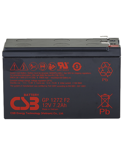 CSB GP 1272 F2. Аккумулятор герметичный свинцово-кислотный. CSB в Бийске