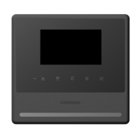 CDV-43Y (черный). Монитор видеодомофона цветной. Commax