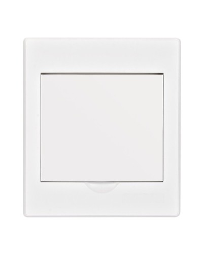 Корпус ЩРН-П 4 модуля IP41 навесной белая дверь (31084DEK). Корпус пластиковый. DEKraft в Бийске