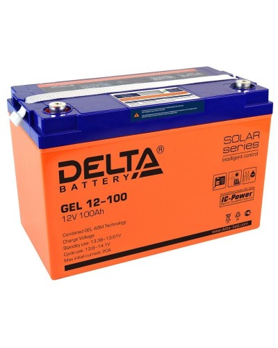 Delta GEL 12-100. Аккумулятор герметичный свинцово-кислотный. Delta в Бийске