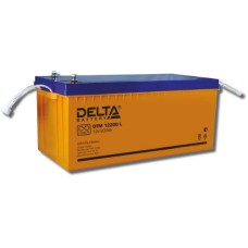Delta DTM 12200 L. Аккумулятор герметичный свинцово-кислотный. Delta