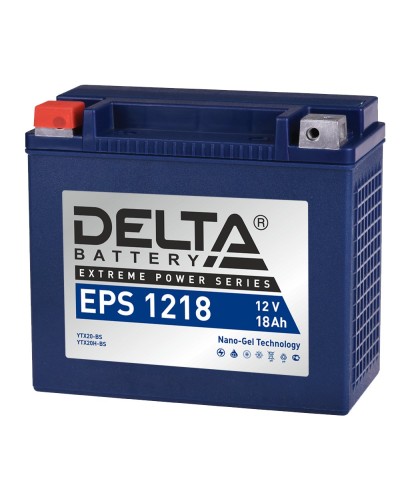 Delta EPS 1218. Аккумулятор герметичный свинцово-кислотный стартерный. Delta в Бийске
