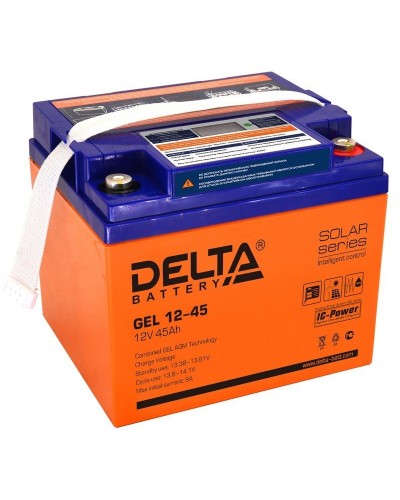 Delta GEL 12-45. Аккумулятор герметичный свинцово-кислотный. Delta в Бийске