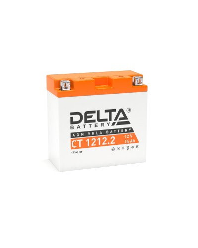 Delta CT 1212.2. Аккумулятор герметичный свинцово-кислотный стартерный. Delta в Бийске