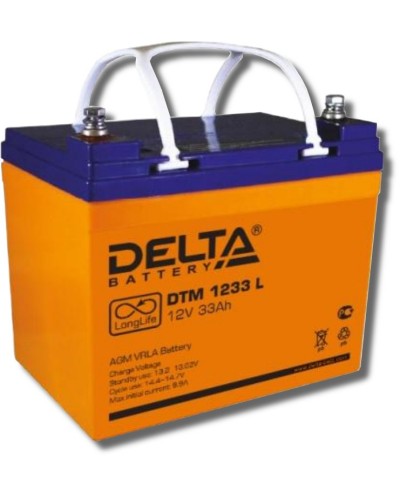 Delta DTM 1233 L. Аккумулятор герметичный свинцово-кислотный. Delta в Бийске