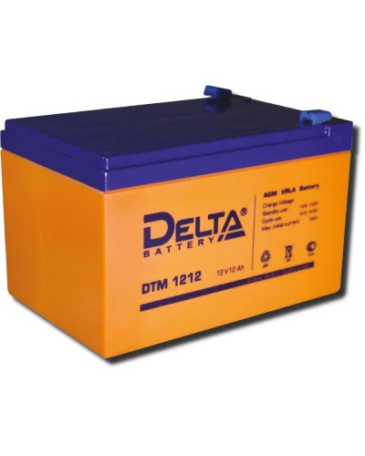Delta DTM 1212. Аккумулятор герметичный свинцово-кислотный. Delta в Бийске