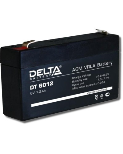 Delta DT 6012. Аккумулятор герметичный свинцово-кислотный. Delta в Бийске