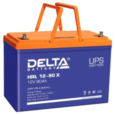Delta HRL 12-90 X. Аккумулятор герметичный свинцово-кислотный. Delta