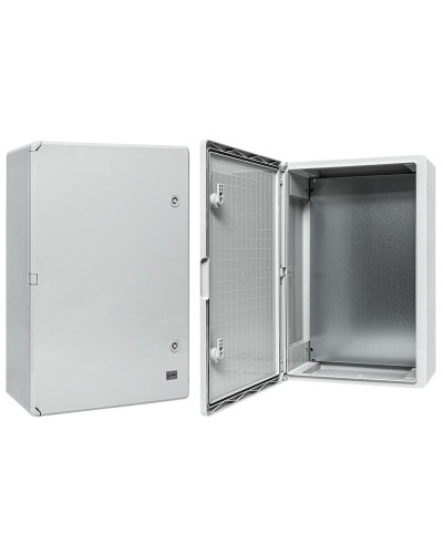 Бокс пластиковый с монтажной платой 600х400х200 IP65 PROxima (PB65MP008). Бокс пластиковый антивандальный. EKF в Бийске