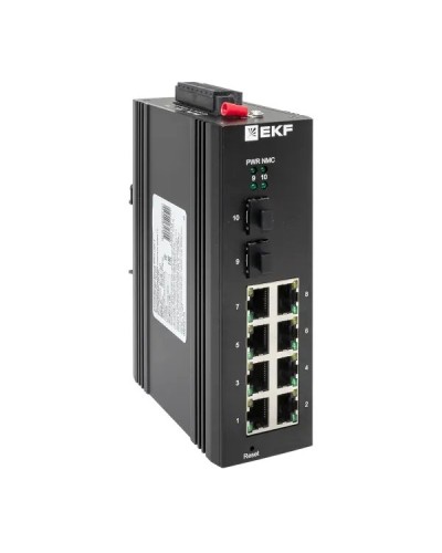TSX-ML2-2GX/SFP-8GT. Промышленный управляемый коммутатор. EKF в Бийске