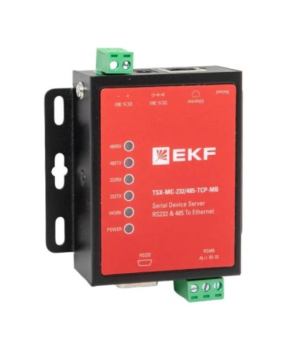 TSX-MC-232/485-TCP-MB. Преобразователь RS-232/485 в Ethernet. EKF в Бийске