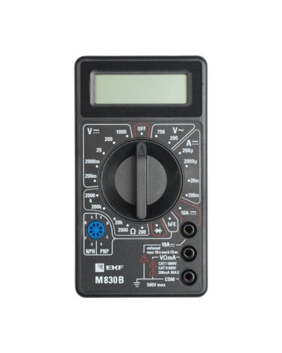 Мультиметр цифровой M830B Master (In-180701-bm830B). Мультиметр цифровой. EKF в Бийске