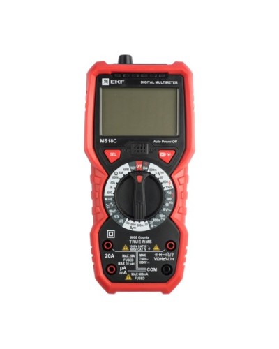 Мультиметр цифровой MS18C Expert (In-180701-pm18C). Мультиметр цифровой. EKF в Бийске