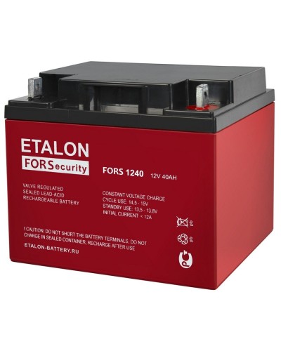 ETALON FORS 1240. Аккумулятор герметичный свинцово-кислотный. ETALON в Бийске