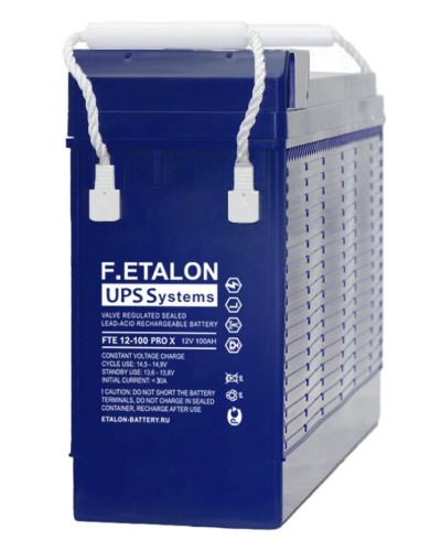 F.ETALON FTE 12-100 PRO X. Аккумулятор герметичный свинцово-кислотный. ETALON в Бийске