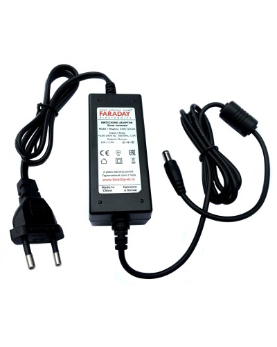 24W/12V/2A. Импульсный блок питания в пластиковом корпусе. FARADAY в Бийске