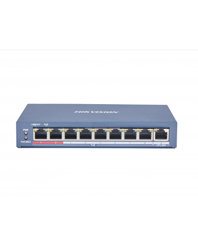 DS-3E0109P-E(C). Коммутатор с питанием POE. Hikvision в Бийске