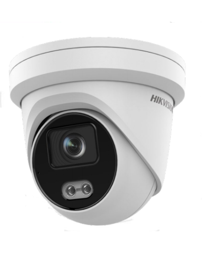 DS-2CD2327G2-LU(2.8mm). Профессиональная видеокамера IP купольная. Hikvision в Бийске