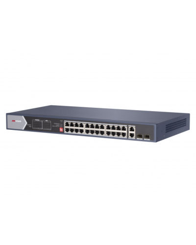 DS-3E0528HP-E. Коммутатор с питанием POE. Hikvision в Бийске