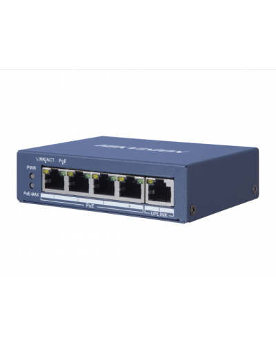 DS-3E0505P-E/M. Коммутатор с питанием POE. Hikvision в Бийске